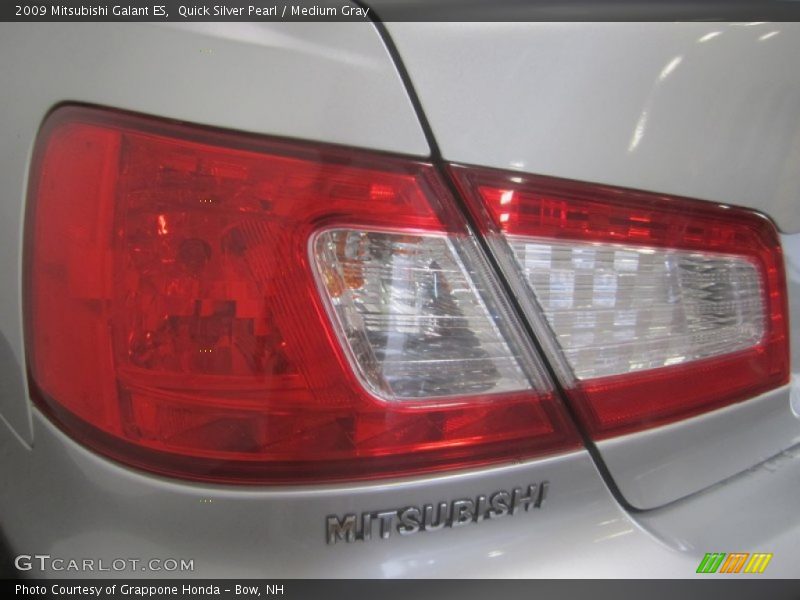 Quick Silver Pearl / Medium Gray 2009 Mitsubishi Galant ES
