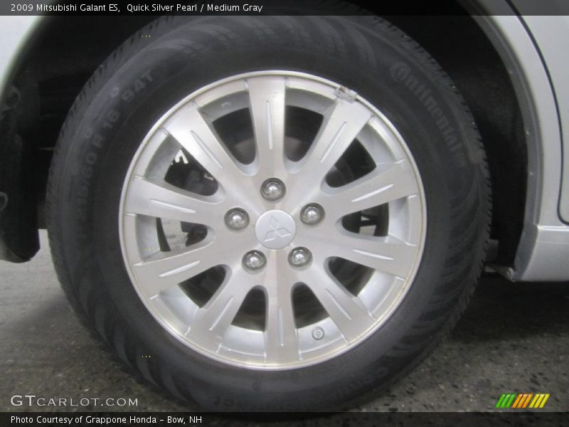 Quick Silver Pearl / Medium Gray 2009 Mitsubishi Galant ES