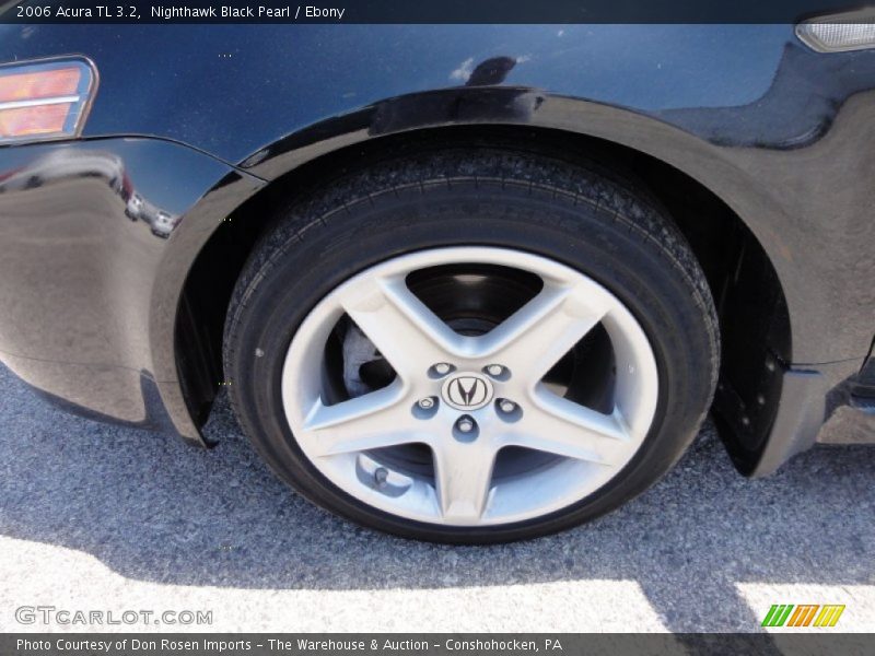 Nighthawk Black Pearl / Ebony 2006 Acura TL 3.2