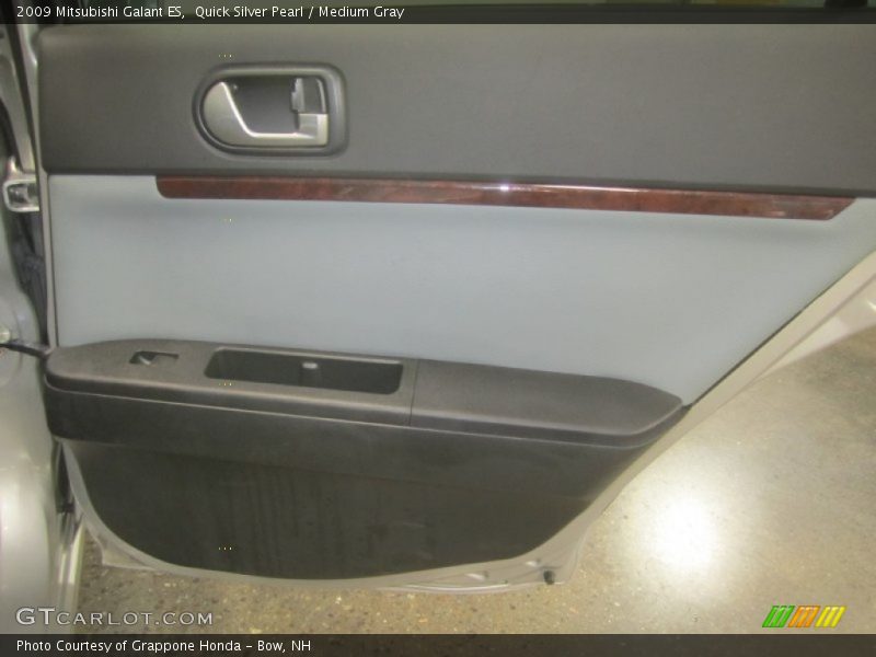 Quick Silver Pearl / Medium Gray 2009 Mitsubishi Galant ES