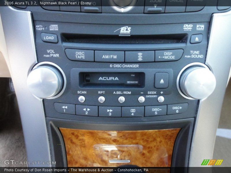 Nighthawk Black Pearl / Ebony 2006 Acura TL 3.2
