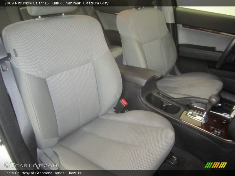 Quick Silver Pearl / Medium Gray 2009 Mitsubishi Galant ES