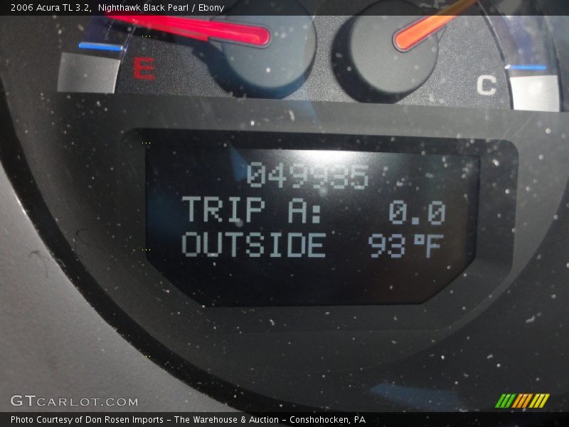 Nighthawk Black Pearl / Ebony 2006 Acura TL 3.2