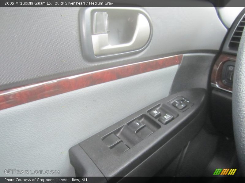 Quick Silver Pearl / Medium Gray 2009 Mitsubishi Galant ES