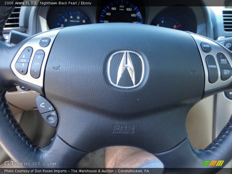 Nighthawk Black Pearl / Ebony 2006 Acura TL 3.2
