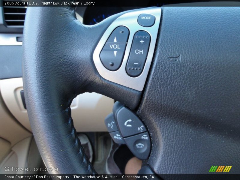 Nighthawk Black Pearl / Ebony 2006 Acura TL 3.2