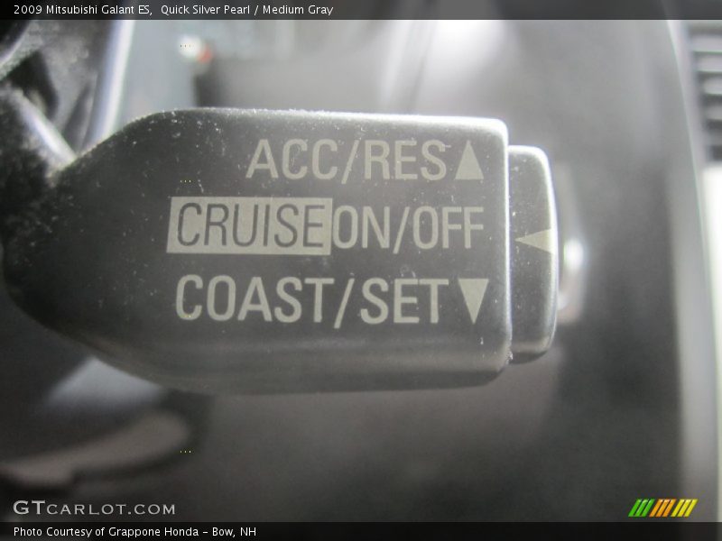 Quick Silver Pearl / Medium Gray 2009 Mitsubishi Galant ES