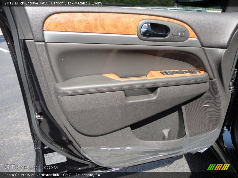Door Panel of 2012 Enclave AWD