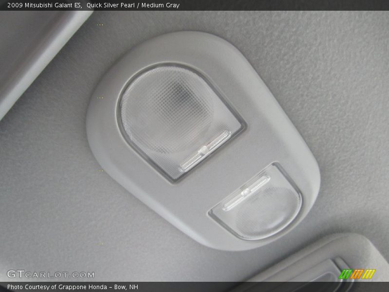 Quick Silver Pearl / Medium Gray 2009 Mitsubishi Galant ES
