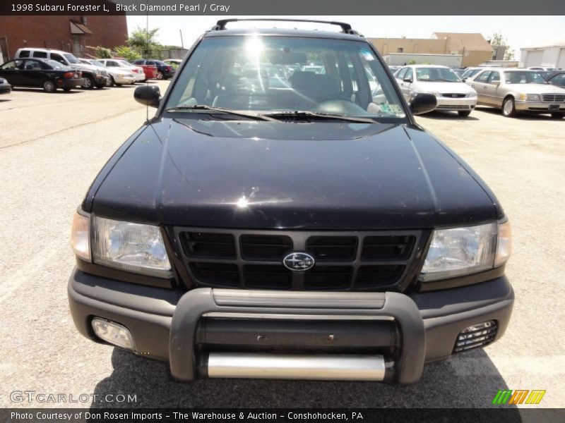 Black Diamond Pearl / Gray 1998 Subaru Forester L