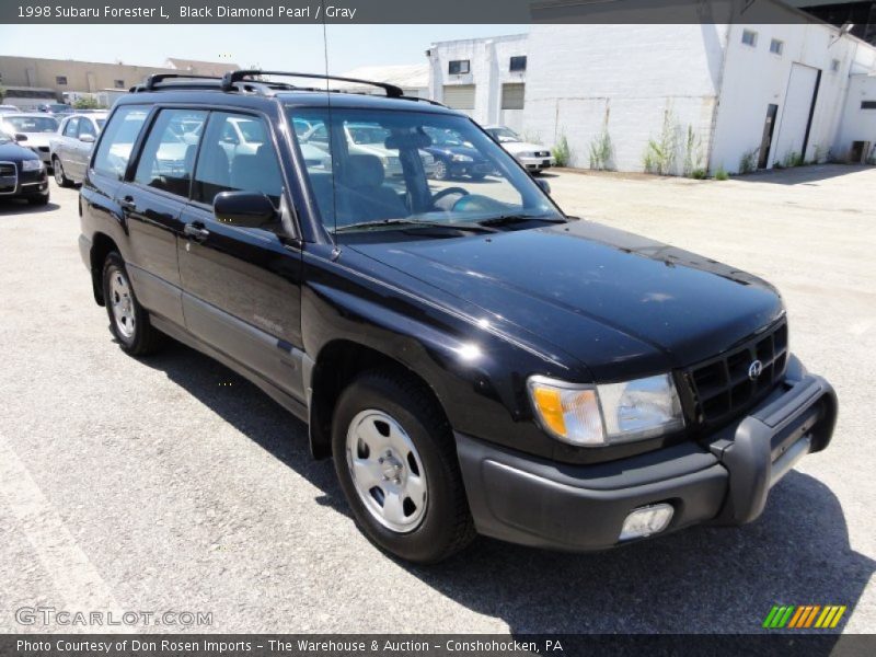 Black Diamond Pearl / Gray 1998 Subaru Forester L