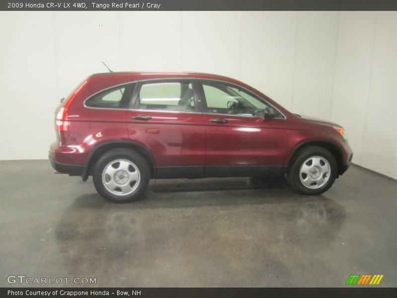 Tango Red Pearl / Gray 2009 Honda CR-V LX 4WD