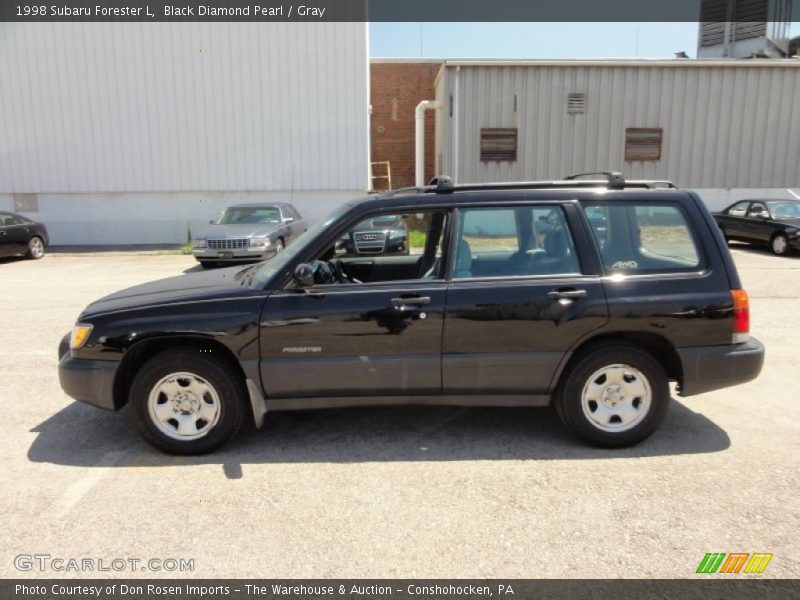 Black Diamond Pearl / Gray 1998 Subaru Forester L