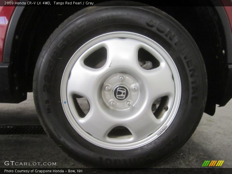 Tango Red Pearl / Gray 2009 Honda CR-V LX 4WD