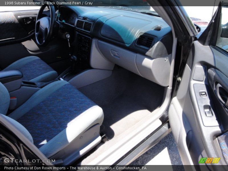 Black Diamond Pearl / Gray 1998 Subaru Forester L