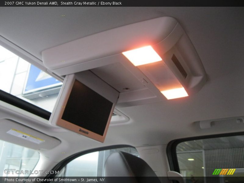 Stealth Gray Metallic / Ebony Black 2007 GMC Yukon Denali AWD