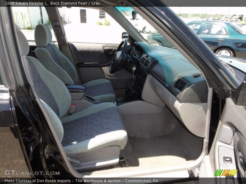 Black Diamond Pearl / Gray 1998 Subaru Forester L