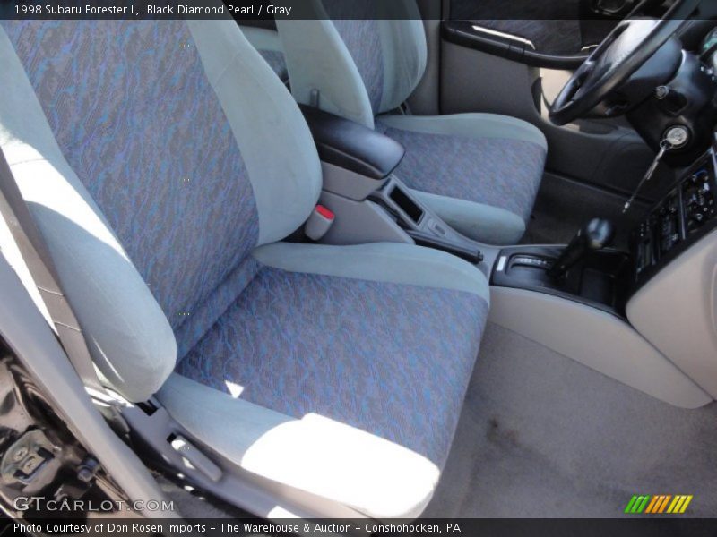 Black Diamond Pearl / Gray 1998 Subaru Forester L
