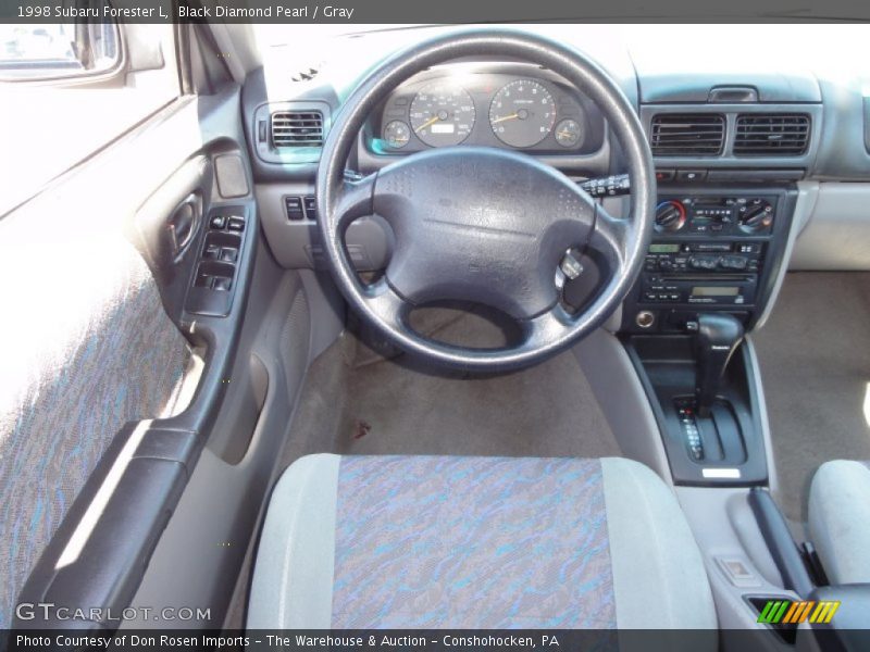 Black Diamond Pearl / Gray 1998 Subaru Forester L