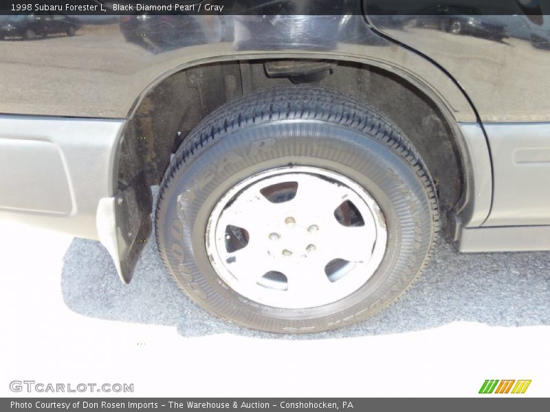Black Diamond Pearl / Gray 1998 Subaru Forester L