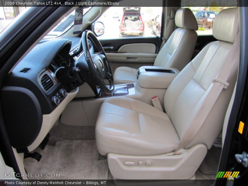 Black / Light Cashmere/Ebony 2008 Chevrolet Tahoe LTZ 4x4