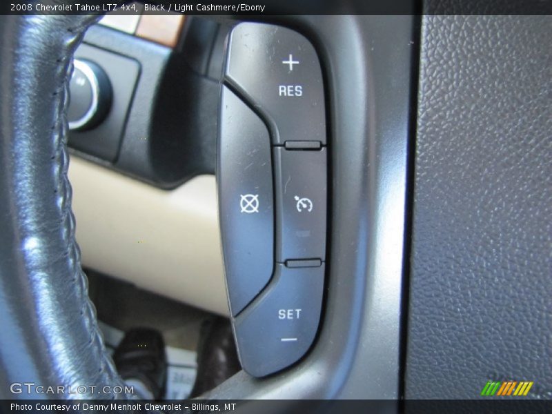 Black / Light Cashmere/Ebony 2008 Chevrolet Tahoe LTZ 4x4