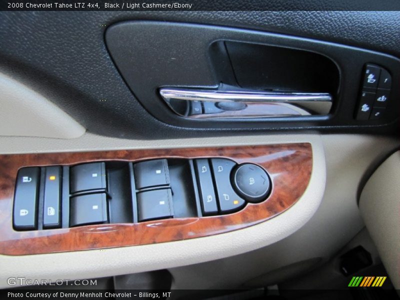 Black / Light Cashmere/Ebony 2008 Chevrolet Tahoe LTZ 4x4