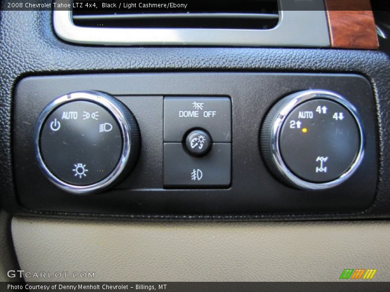 Controls of 2008 Tahoe LTZ 4x4