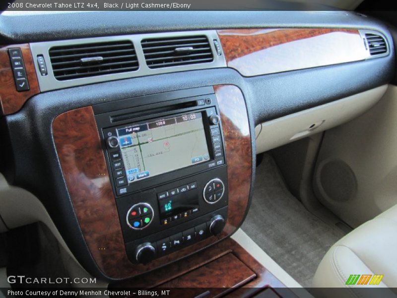 Black / Light Cashmere/Ebony 2008 Chevrolet Tahoe LTZ 4x4