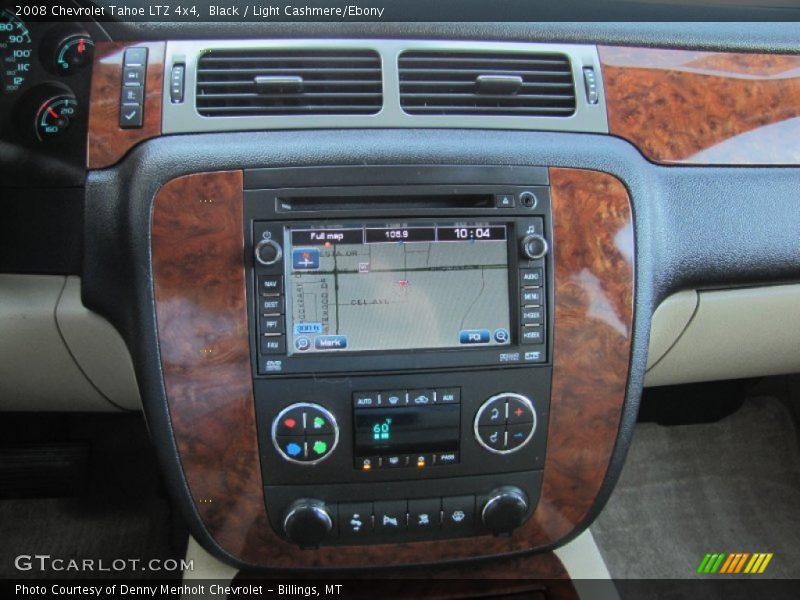 Black / Light Cashmere/Ebony 2008 Chevrolet Tahoe LTZ 4x4