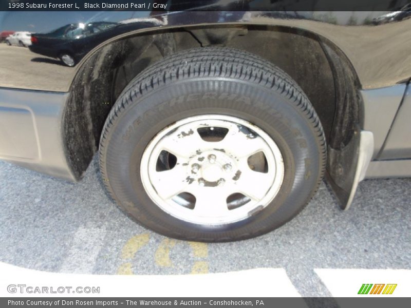 Black Diamond Pearl / Gray 1998 Subaru Forester L