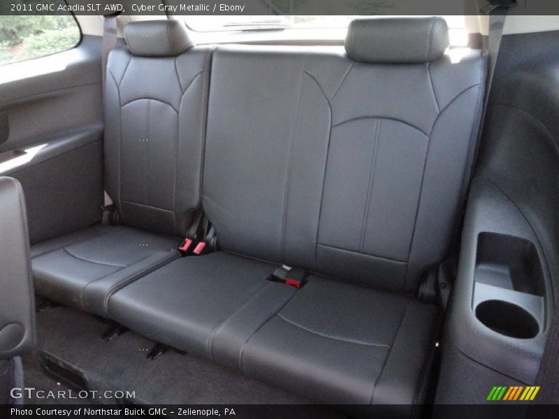 Cyber Gray Metallic / Ebony 2011 GMC Acadia SLT AWD