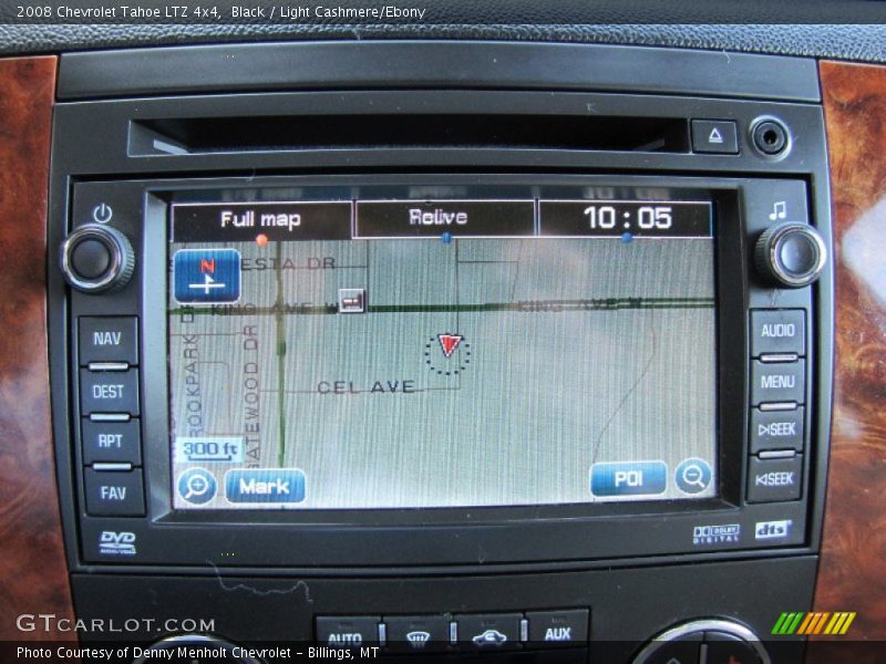 Navigation of 2008 Tahoe LTZ 4x4