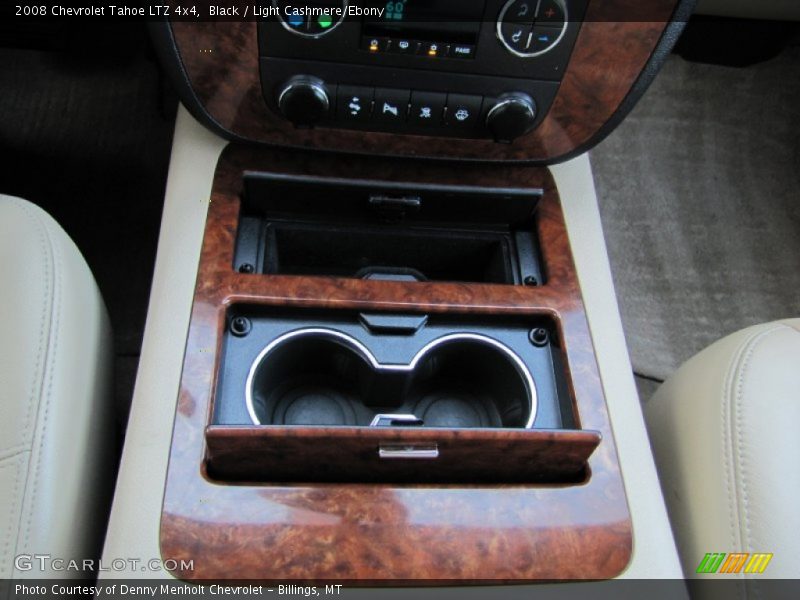 Black / Light Cashmere/Ebony 2008 Chevrolet Tahoe LTZ 4x4