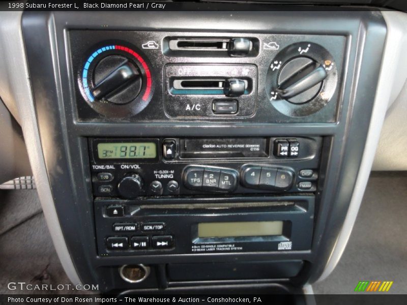 Controls of 1998 Forester L