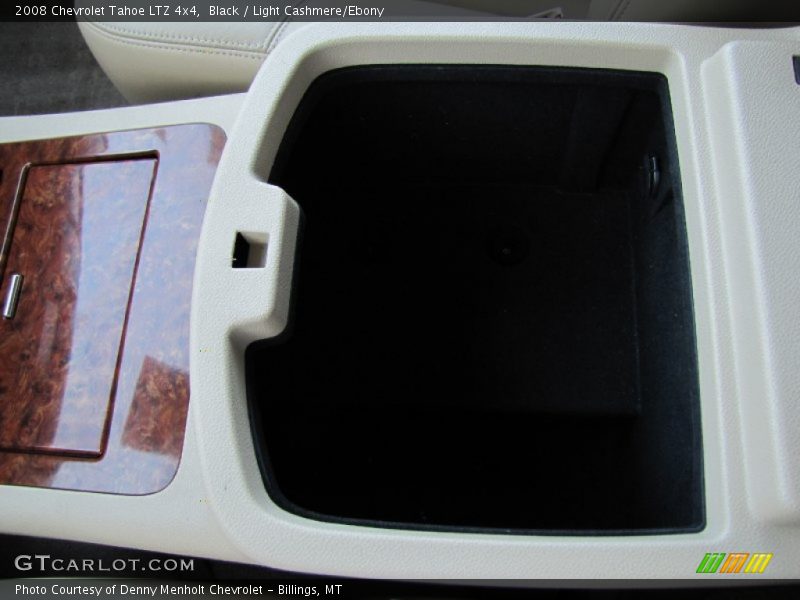 Black / Light Cashmere/Ebony 2008 Chevrolet Tahoe LTZ 4x4
