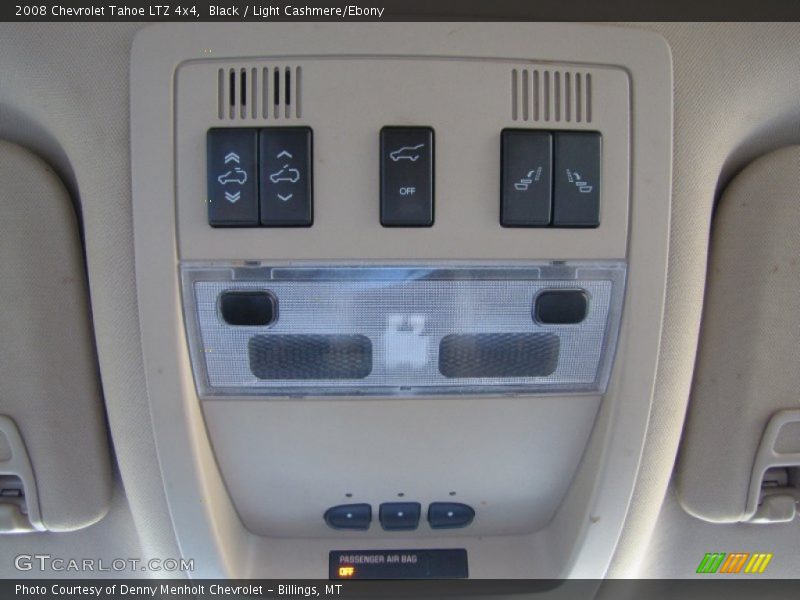 Black / Light Cashmere/Ebony 2008 Chevrolet Tahoe LTZ 4x4
