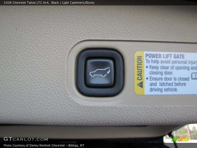 Black / Light Cashmere/Ebony 2008 Chevrolet Tahoe LTZ 4x4