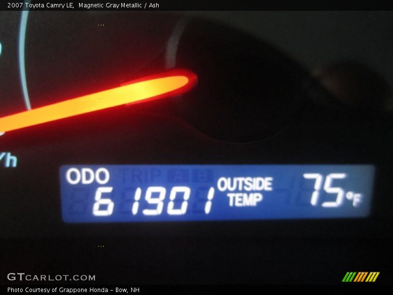 Magnetic Gray Metallic / Ash 2007 Toyota Camry LE