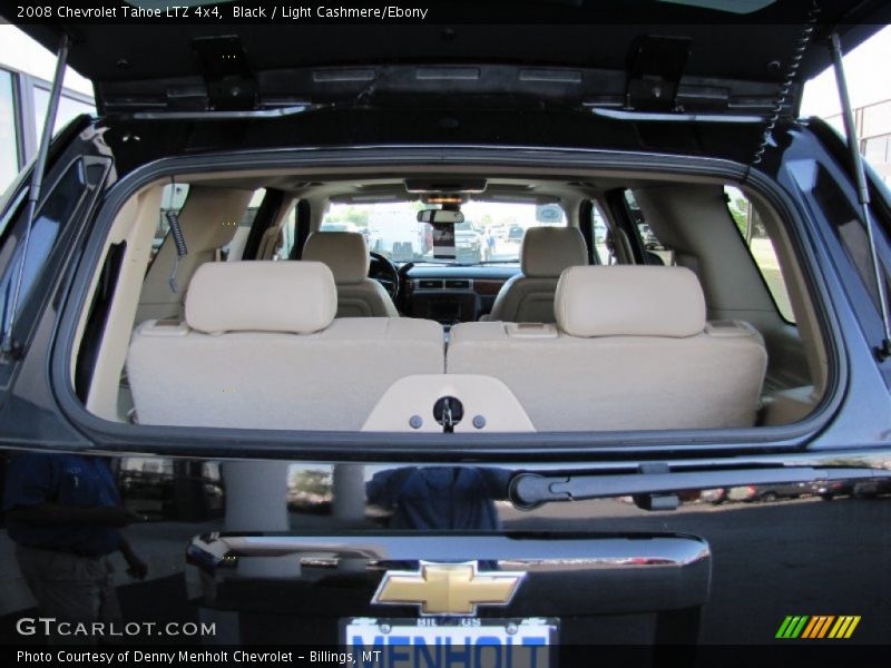 Black / Light Cashmere/Ebony 2008 Chevrolet Tahoe LTZ 4x4