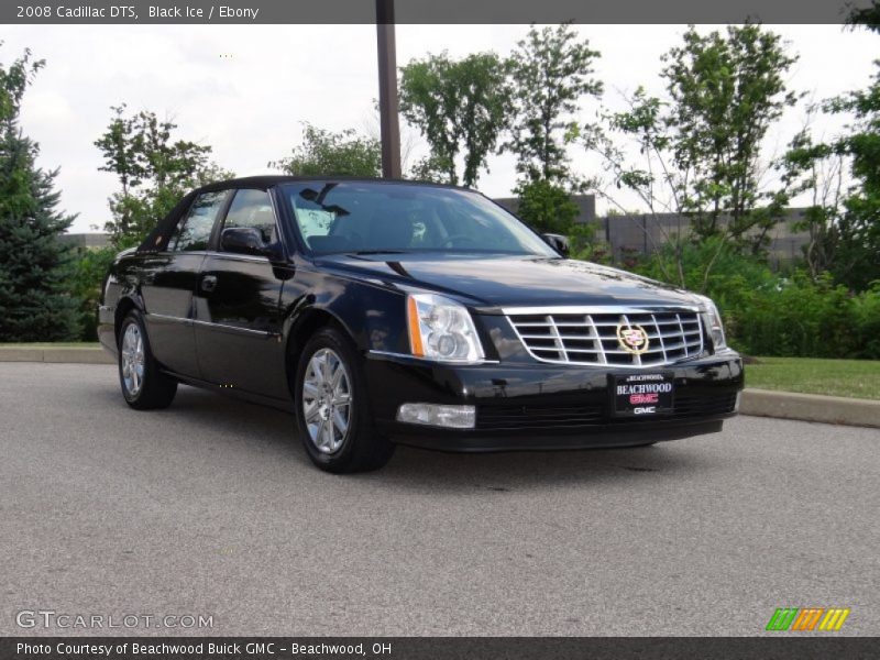 Black Ice / Ebony 2008 Cadillac DTS