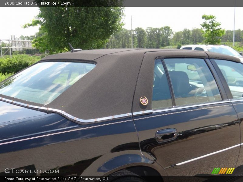 Black Ice / Ebony 2008 Cadillac DTS