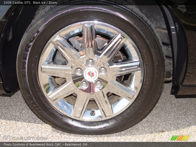 Black Ice / Ebony 2008 Cadillac DTS