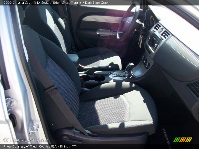 Bright Silver Metallic / Dark Slate Gray 2009 Chrysler Sebring LX Sedan