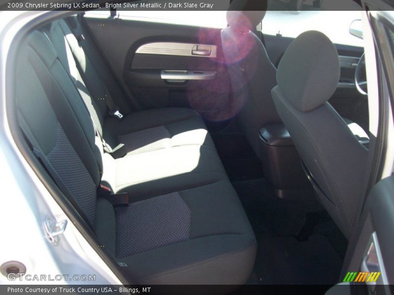 Bright Silver Metallic / Dark Slate Gray 2009 Chrysler Sebring LX Sedan