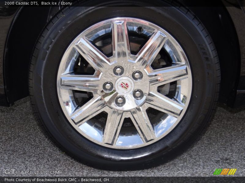 Black Ice / Ebony 2008 Cadillac DTS