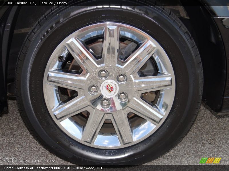 Black Ice / Ebony 2008 Cadillac DTS