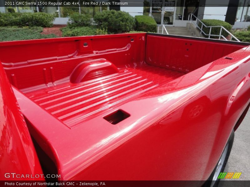 Fire Red / Dark Titanium 2011 GMC Sierra 1500 Regular Cab 4x4