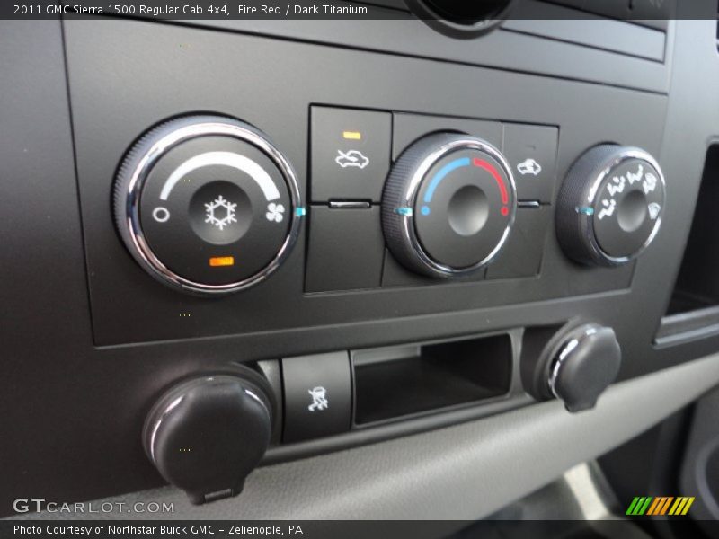 Fire Red / Dark Titanium 2011 GMC Sierra 1500 Regular Cab 4x4