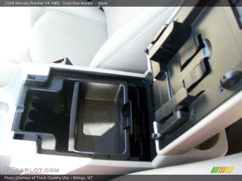 Vivid Red Metallic / Stone 2008 Mercury Mariner V6 4WD